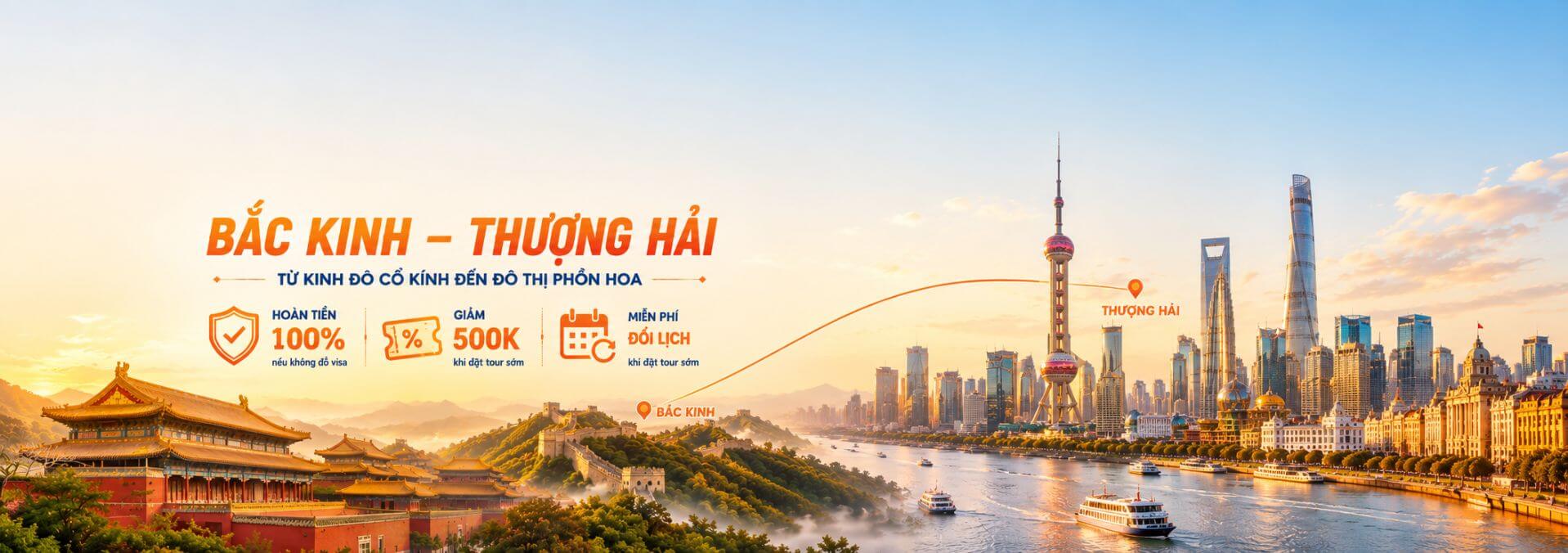 Bắc Kinh - Thượng Hải: Hai Sắc Màu Trung Hoa