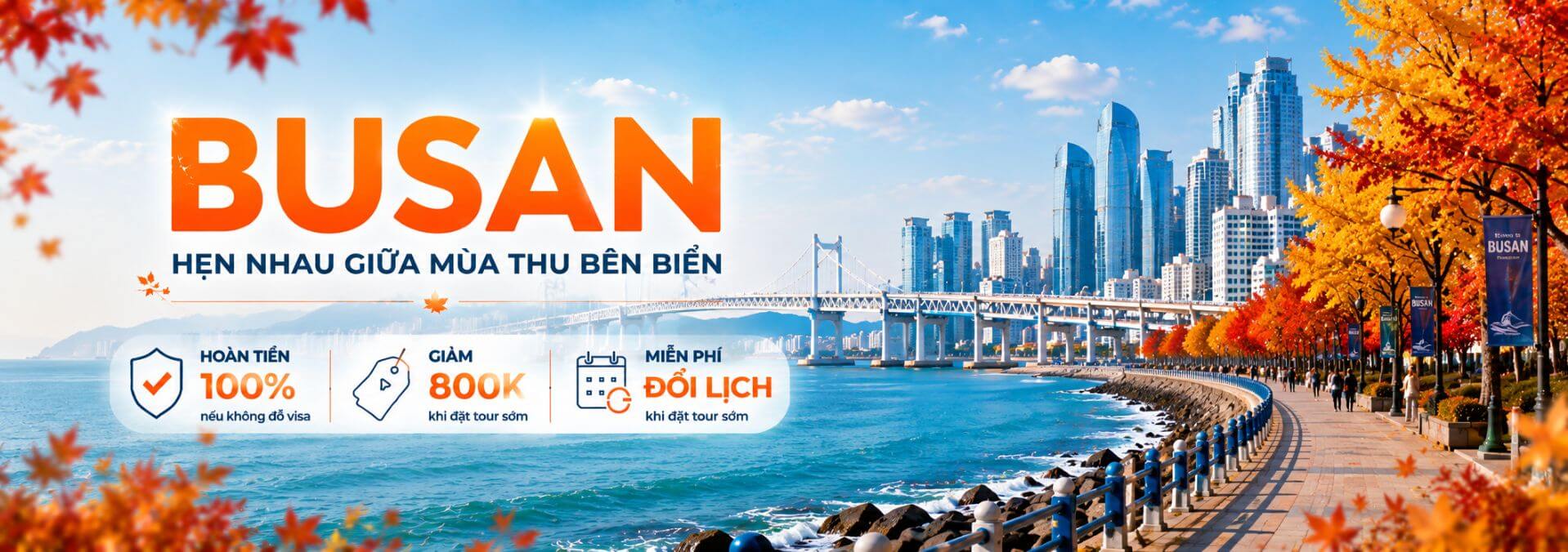 Tour Busan - Khám Phá Thiên Đường Biển