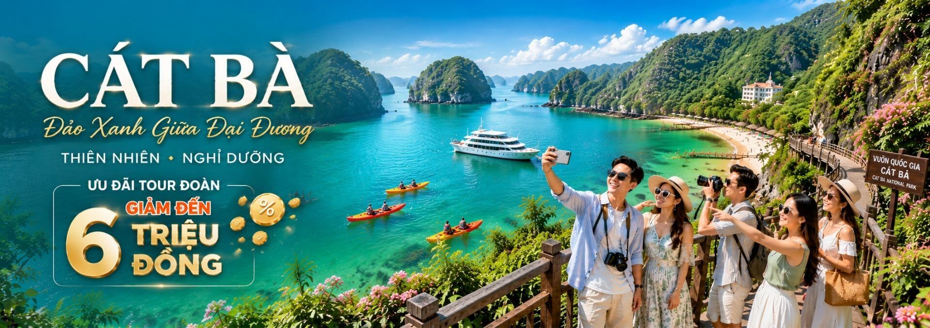 Tour Cát Bà Uy Tín Giá Tốt 2026