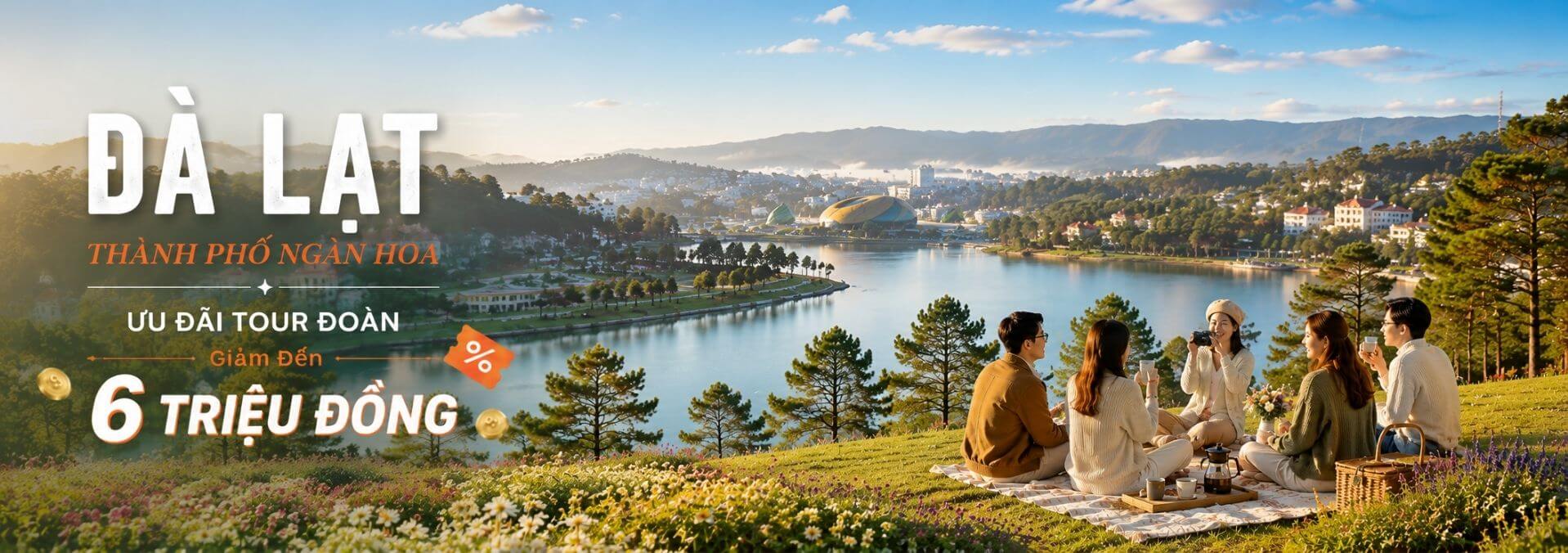 Tour du lịch Đà Lạt trọn gói, giá tốt nhất 2026
