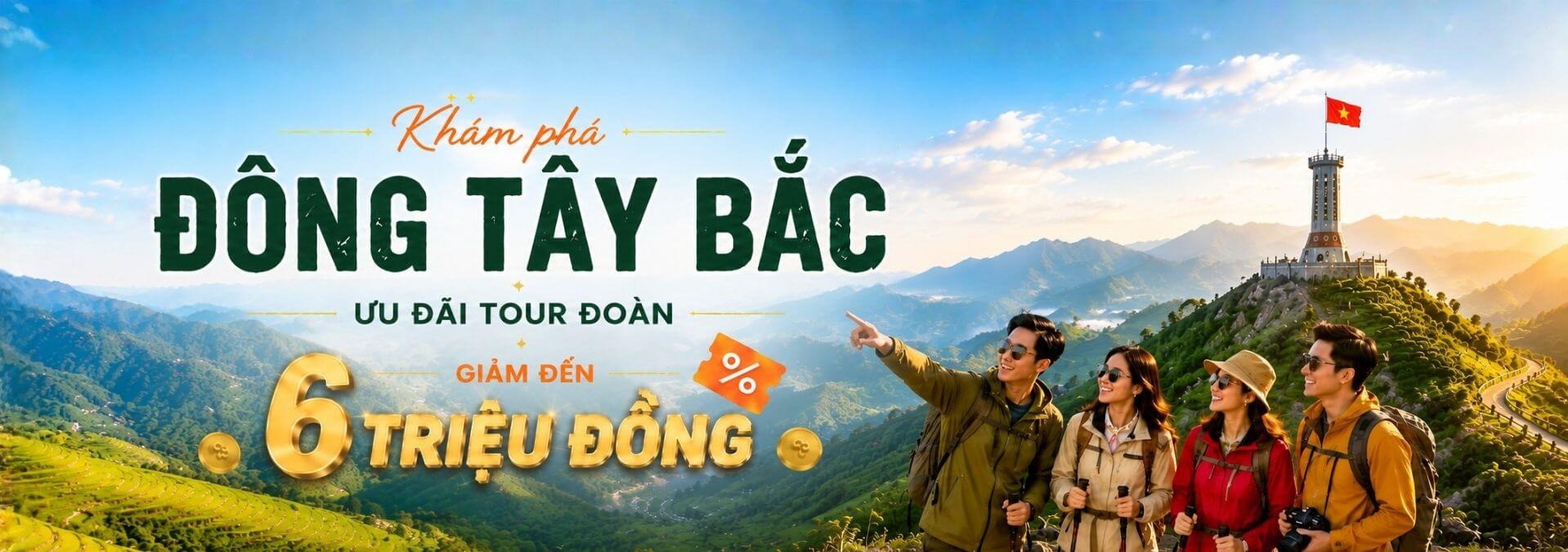 Tour Đông Tây Bắc trọn gói giá tốt 2026