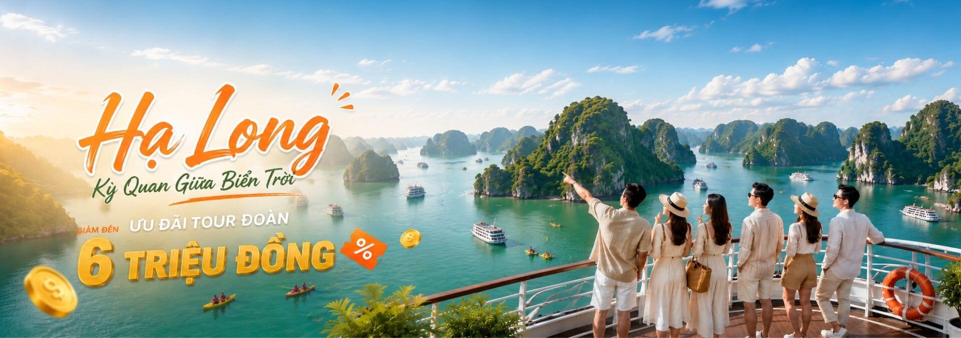 Tour Du Lịch Hạ Long trọn gói giá tốt 2026
