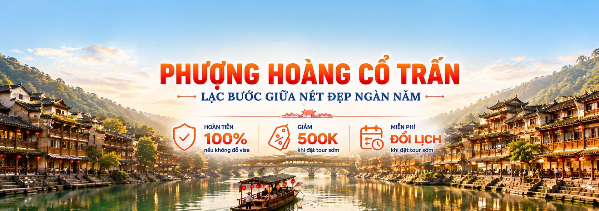 Tour Phượng Hoàng Cổ Trấn - Trương Gia Giới Trọn Gói