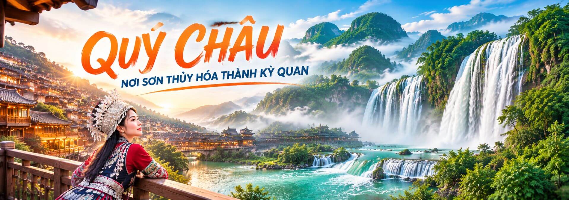 Tour Quý Châu - Miền sơn thủy hữu tình