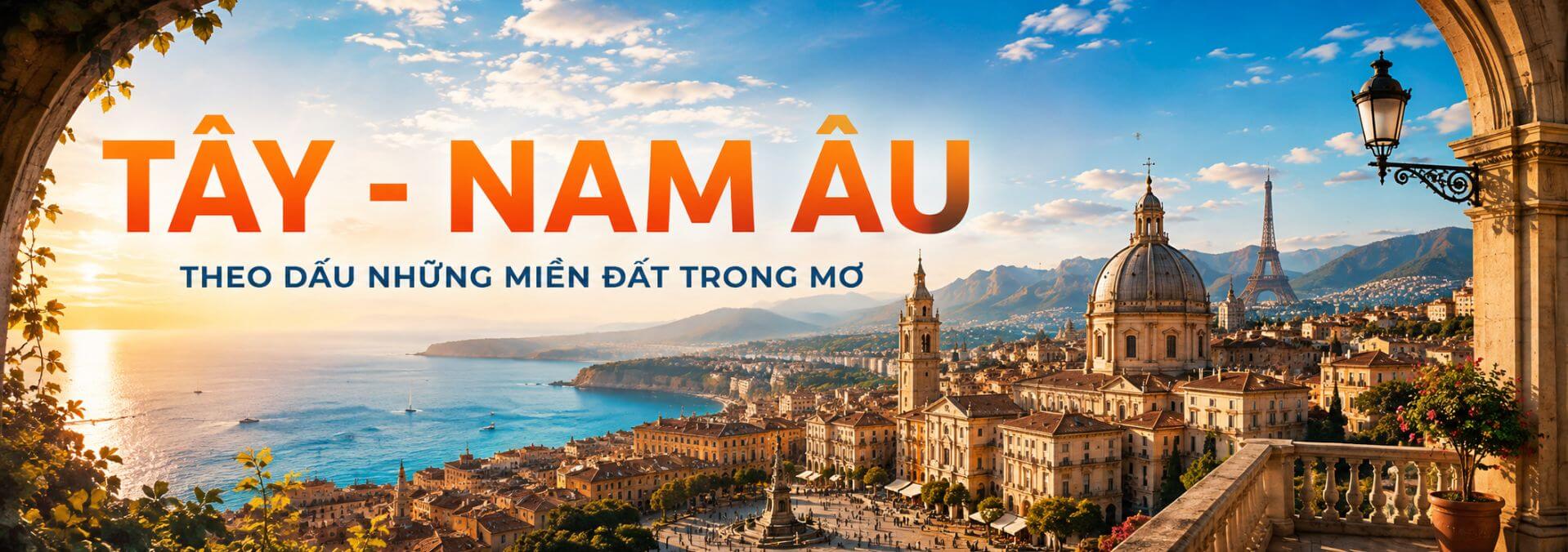 Tour du lịch Tây - Nam Âu