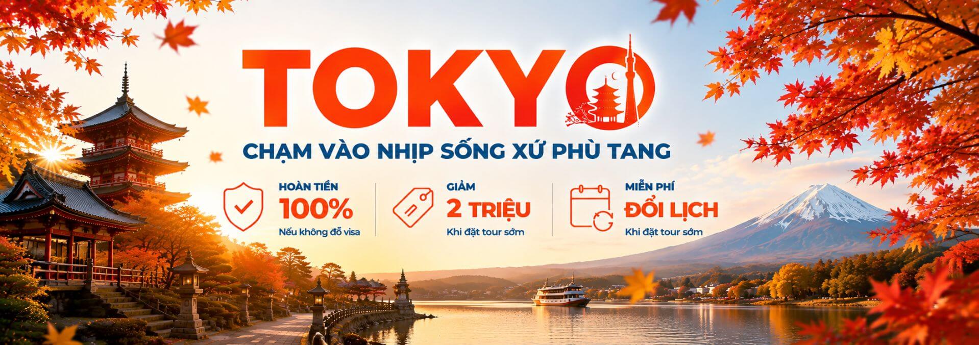 Tour Tokyo uy tín, trọn gói từ A - Z