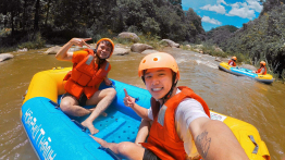 Vé Trượt thác + Zipline Khu du lịch Hòa Phú Thành (Miễn phí xe trung chuyển)