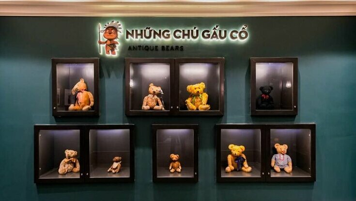 Khu những chú gấu cổ Teddy Bear tại bảo tàng