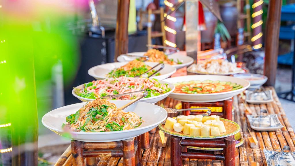 Đặc sắc ẩm thực Việt trong buffet Gánh