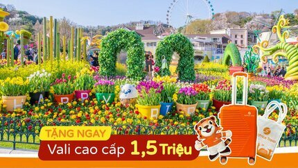 Du Lịch Hàn Quốc 5N4Đ: Hà Nội - Seoul - Nami -  Công Viên Everland