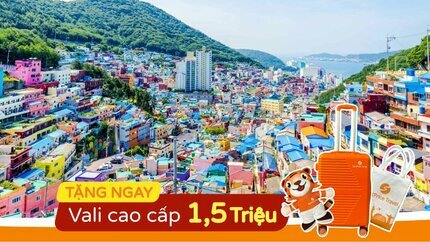 Du lịch Hàn Quốc: Hà Nội - Busan - Seoul - Nami - Incheon 6N5Đ