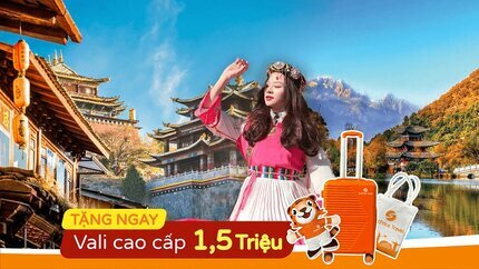 Du Lịch Trung Quốc: Hà Nội - Đại Lý - Lệ Giang - Shangri La 6N5Đ