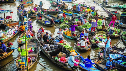Hà Nội - Cần Thơ - Sóc Trăng - Bạc Liêu - Cà Mau - Châu Đốc 4N3Đ trọn gói bay Vietnam Airlines