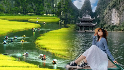 Hà Nội - Ninh Bình - Tràng An - Hoa Lư - Tam Cốc - Chùa Bái Đính 3N2Đ