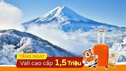 Khám Phá Cung Đường Vàng Nhật Bản – Mùa Tuyết, Núi Phú Sĩ & Kyoto 5N5Đ