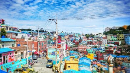 Du Lịch Busan - Seoul: Ngắm Làng Bích Họa Gamcheon 6N5Đ