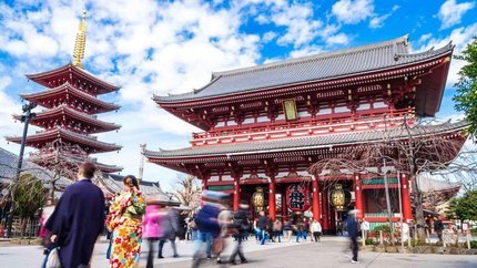 Tour Nhật Bản Giá Rẻ 5 ngày 4 đêm: HCM - Tokyo - Yamanashi - Núi Phú Sĩ