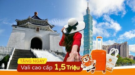 Tour Đài Loan - Đài Trung - Đài Bắc 5N4Đ (Khởi hành từ Hà Nội)