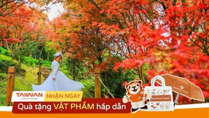 Tour Đài Loan - Đài Trung - Đài Bắc 5N4Đ (Khởi hành từ Hà Nội)