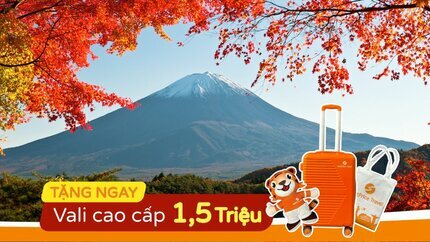 Tour Mùa Lá Đỏ: Du Lịch Nhật Bản 6 Ngày 5 Đêm từ Hà Nội