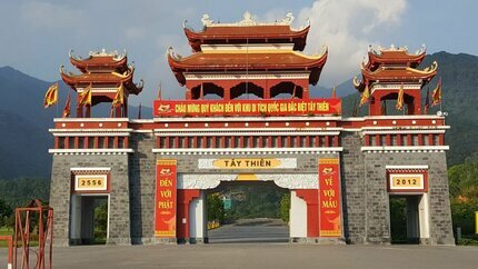 Tour Tết: Thiền viện Trúc Lâm An Tâm - Chùa Tây Thiên 1 ngày