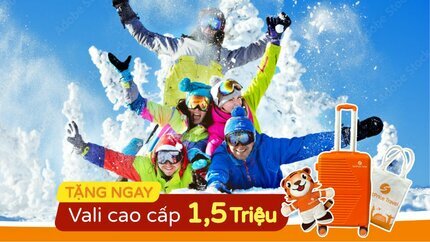 Tour trượt tuyết Hàn Quốc từ HCM: Seoul - Nami - Thư viện Starfield