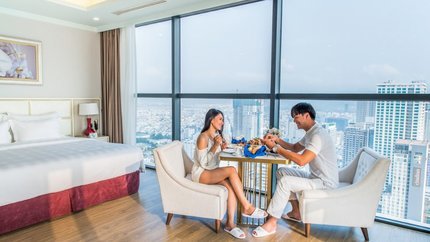 Voucher Vinpearl 3N2Đ: Condotel Beachfront Nha Trang + Buffet sáng + Vé VinWonders
