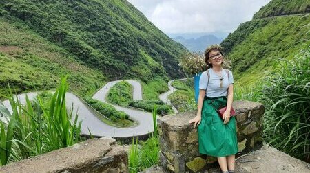 Chụp hình tại dốc Thẩm Mã
