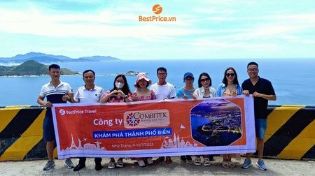 Đoàn khách BestPrice trải nghiệm tour du lịch Nha Trang