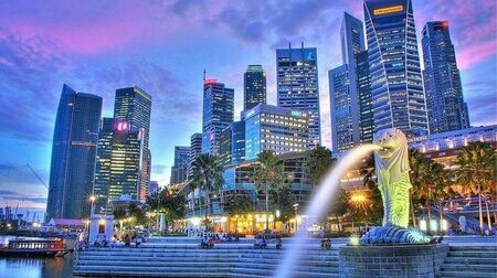 Merlion Park - biểu tượng của đất nước Singapore