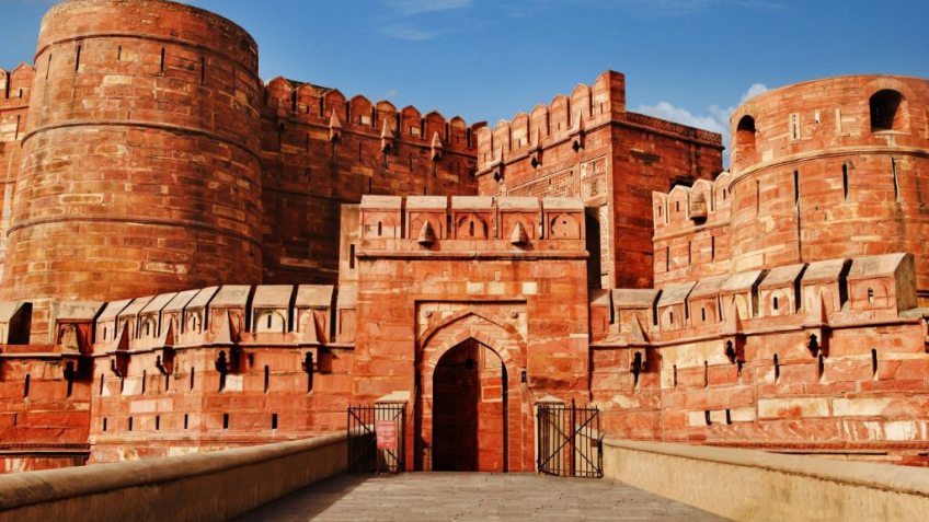 Pháo đài Agra rực rỡ