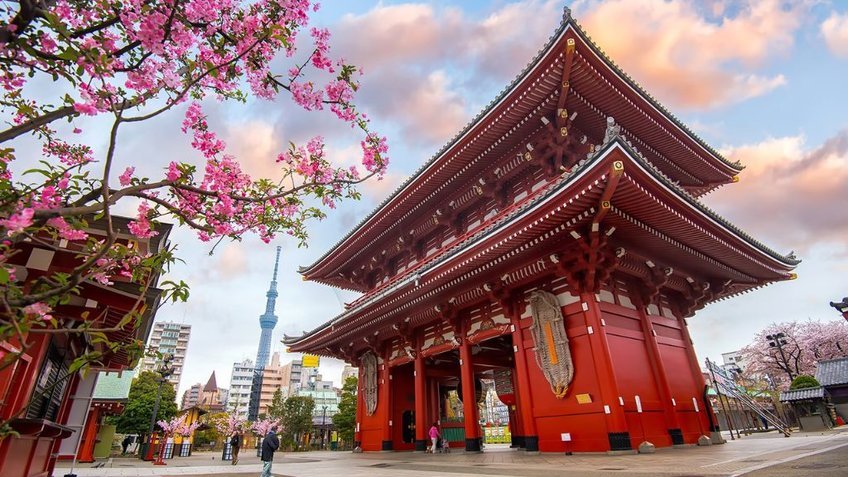 Đền Asakusa Kannon thờ Quan Âm Bồ Tát