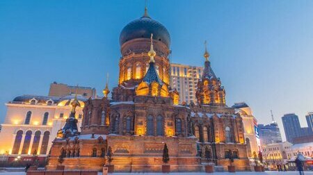 Nhà thờ Saint Sophia: Biểu tượng kiến trúc Byzantine nổi bật giữa lòng Cáp Nhĩ Tân.