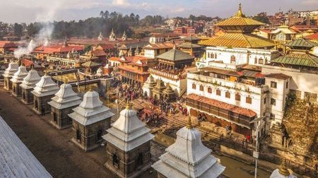 Đền Pashupatinath linh thiêng