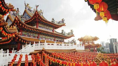 Viếng Chùa Bà Thiên Hậu malaysia