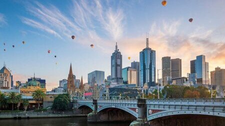 Thành phố Melbourne rực rỡ sắc màu