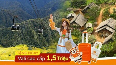 Tour du lịch Sapa tặng vali du lịch cao cấp