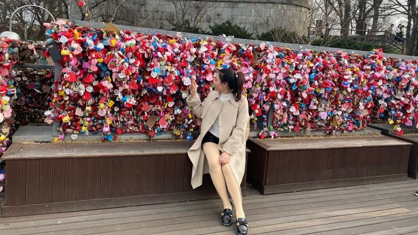 Tour Giá Rẻ: HCM Seoul Nami Check in cầu khóa tình yêu NamSan
