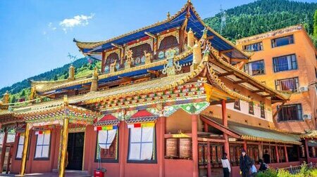 Tham quan thị trấn Xuyên Chủ Tự