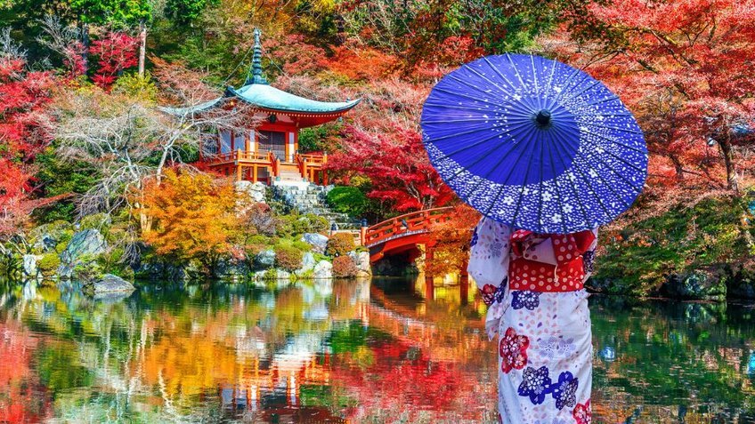 Khung cảnh thơ mộng của cố đô Kyoto