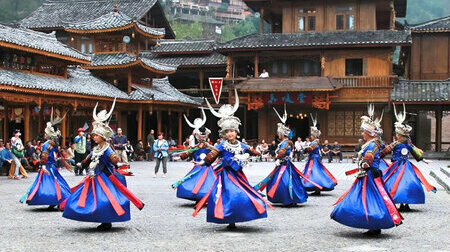 Điệu múa của người dân tộc Miêu