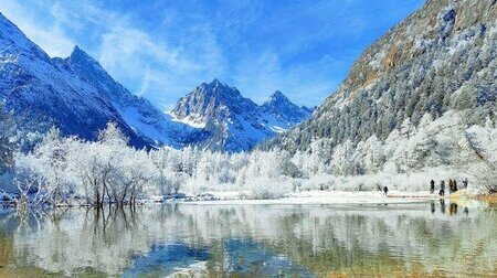 Mùa đông tuyết trắng tại Thành Đô