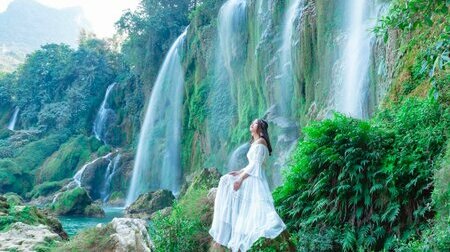 Thác Bản Giốc một trong những dòng thác hùng vĩ nhất Việt Nam
