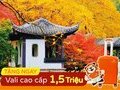 Tour Thượng Hải Mới: Hàng Châu - Tô Châu 5N4Đ (Mùa Lá Vàng)