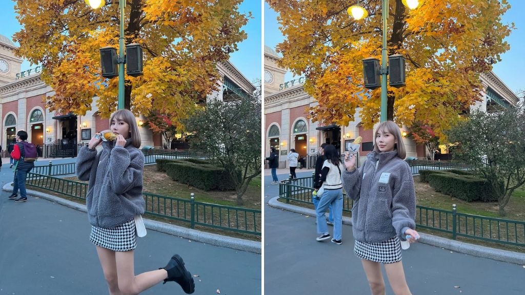 Du khách check in tại công viên Everland (Nguồn  @hrumii)