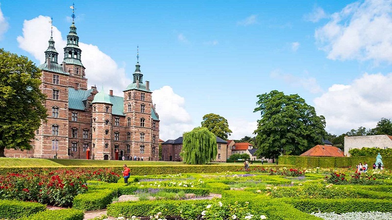 Vườn thượng uyển tại lâu đài Rosenborg