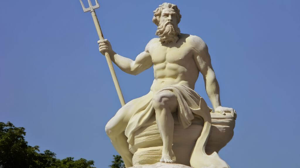 Tượng Poseidon – biểu tượng nổi tiếng giữa trung tâm thành phố Gothenburg