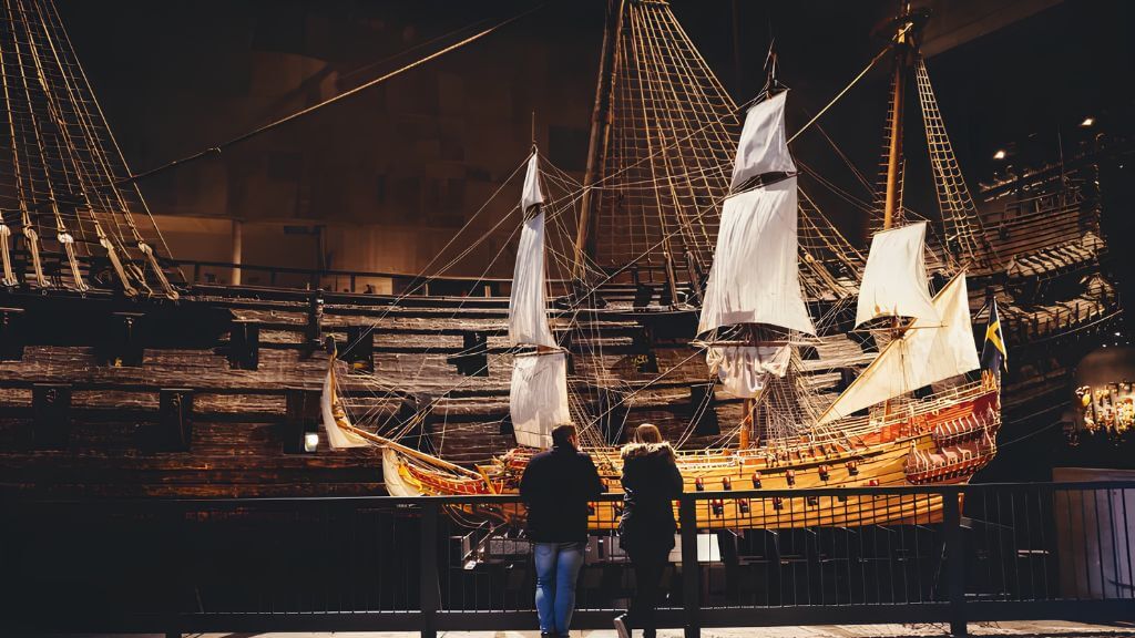 Vasa Museum – bảo tàng nổi tiếng trưng bày chiến hạm Vasa cổ độc đáo của Thụy Điển