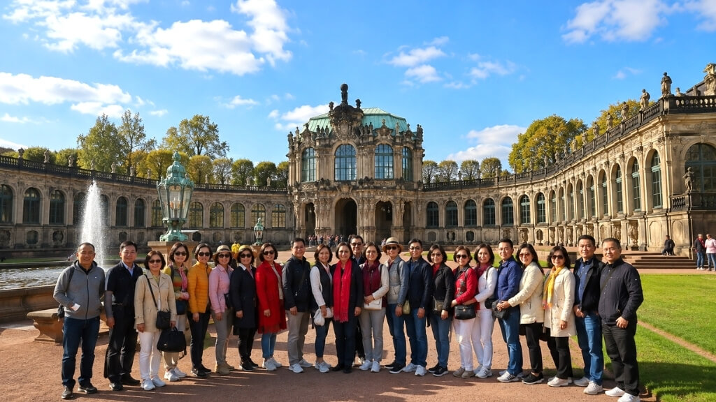 Ghé thăm Cung điện Zwinger