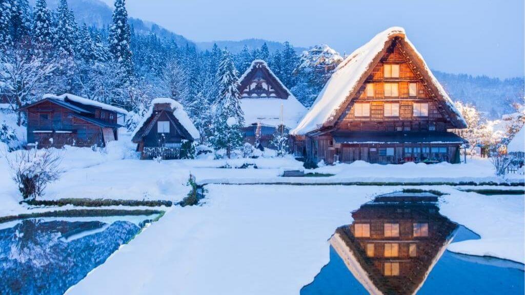Làng cổ Shirakawago – Điểm đến tuyệt vời cho nhiếp ảnh mùa đông